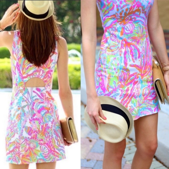 Lilly Pulitzer Dresses & Skirts - Lilly Pulitzer Scuba to Cuba Whiting Dress XS